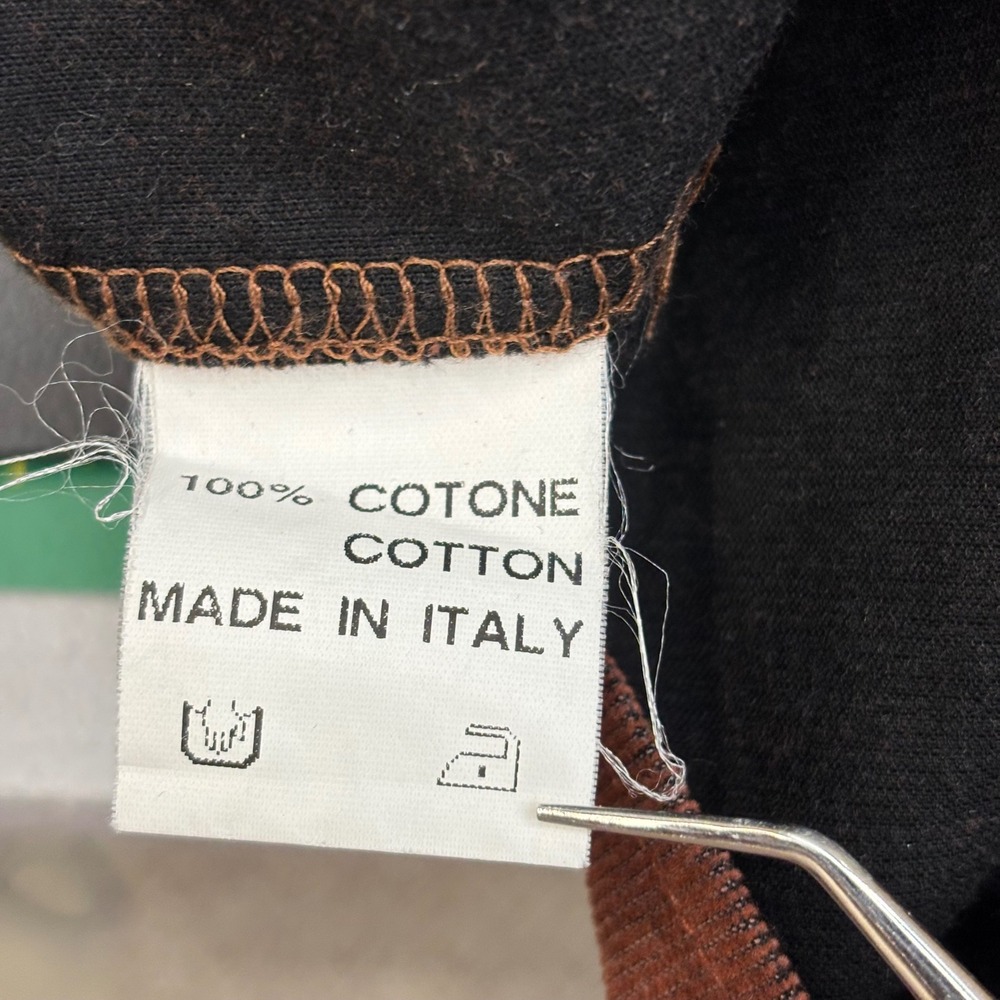 Ermenegildo Zegna Mens Rust Brown Corduroy Button Down Shirt Made in Italy - Picture 4 of 10